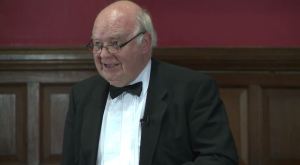 John Lennox debates for existence of God at Oxford
