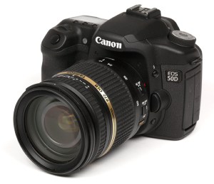 Canon Camera and tamron-17-50mm lens