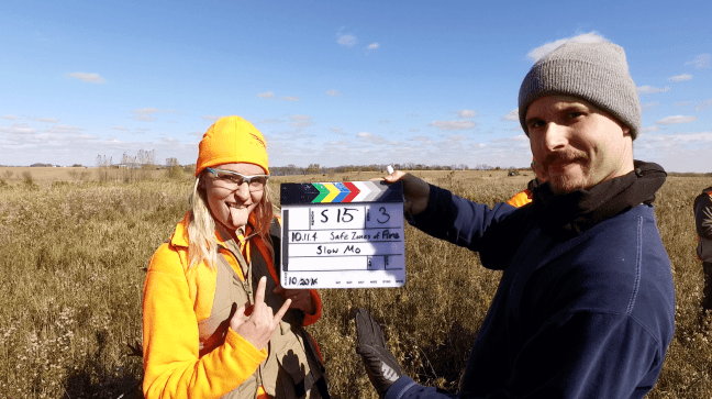 Video production Clap board