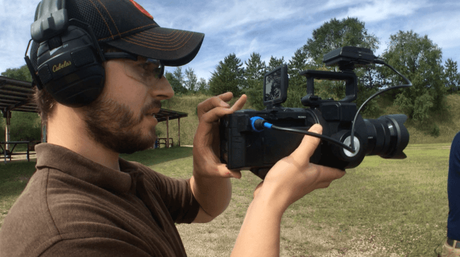 Sony FS700 Video Camera in Production